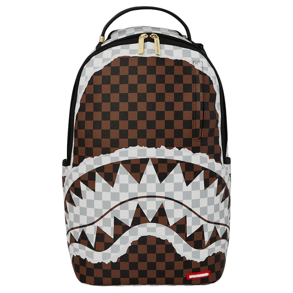 Рюкзак SPRAYGROUND Рюкзак из искусственной кожи унисекс белый и коричневый - изображение 1