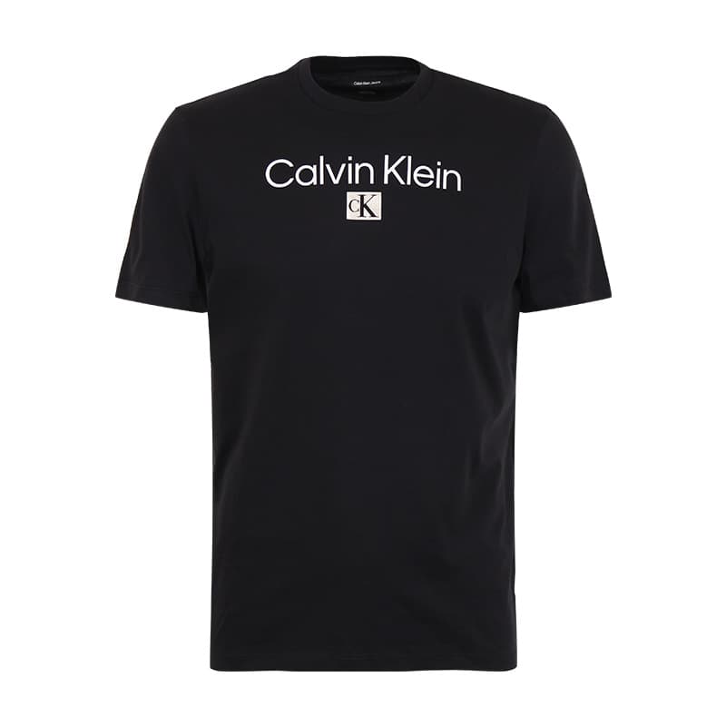 Футболка CALVIN KLEIN Рубашка с круглым вырезом мужская - изображение 1