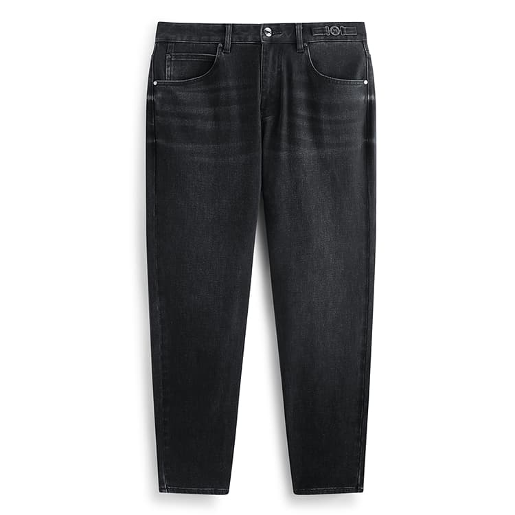 Штаны PEACEBIRD MEN Denim Черный 1 Мужские Джинсы - изображение 1