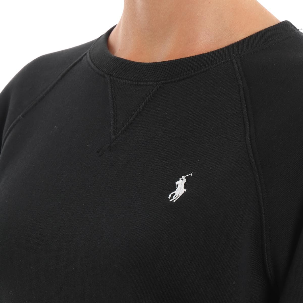 Худи Polo Ralph Lauren Толстовка прямой крой женская черный - изображение 5