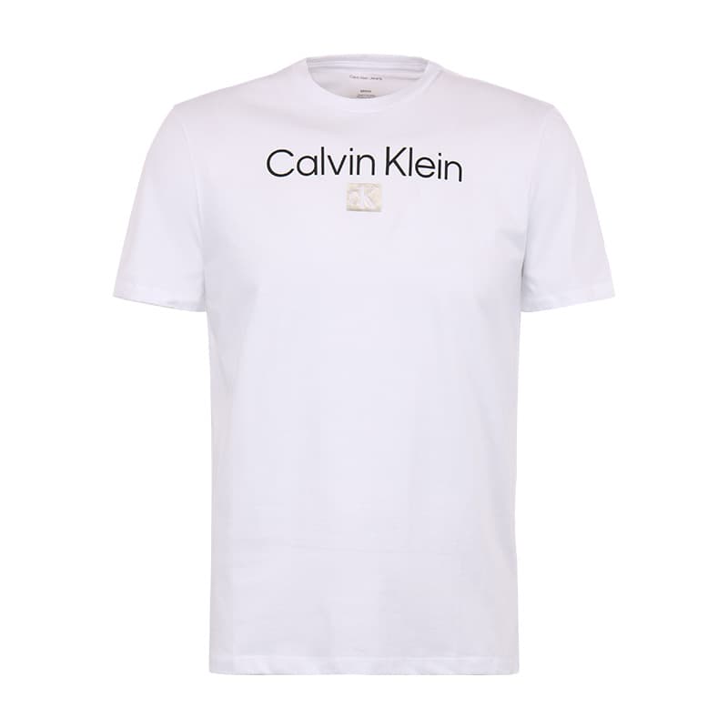 Футболка CALVIN KLEIN Рубашка с круглым вырезом мужская - изображение 2