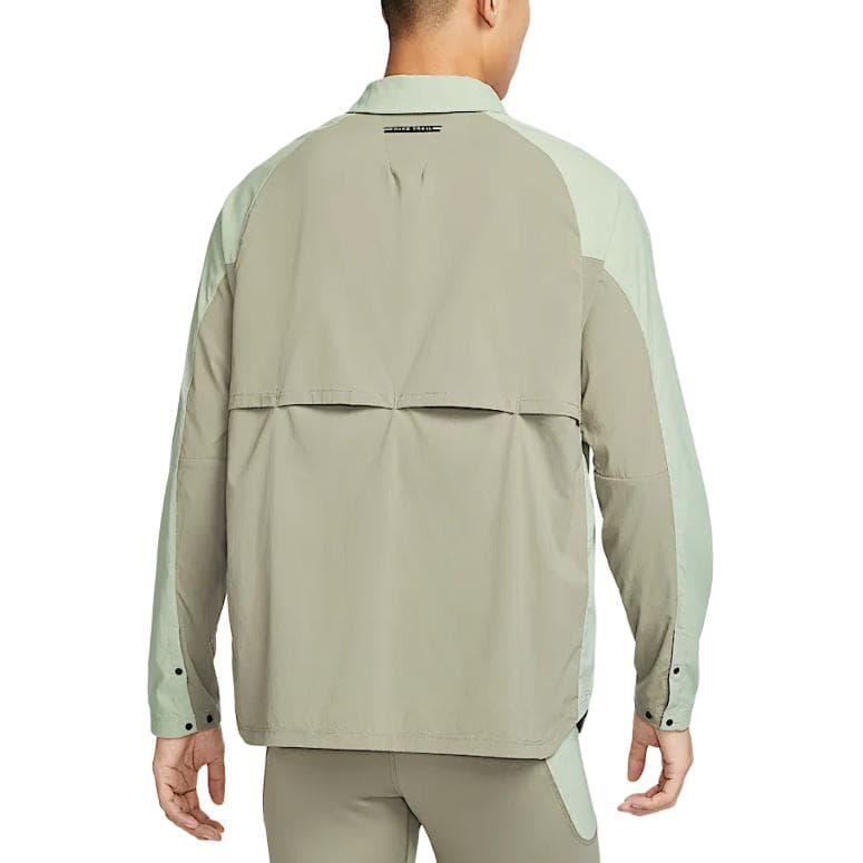 Куртка Nike Dri Fit ADV Куртка Мужская Светло-Армейский Зеленый Горизонт Зеленый Черный - изображение 3