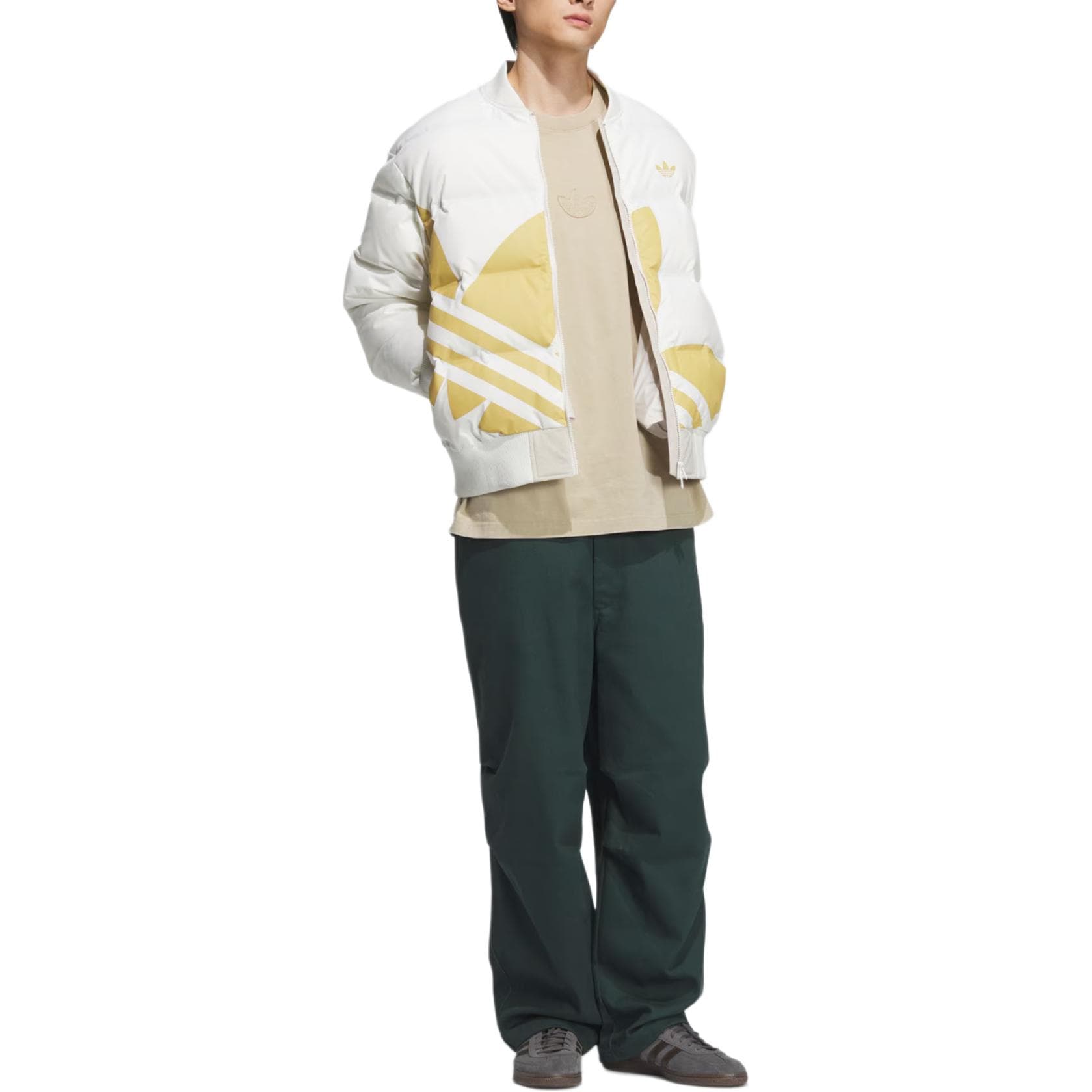 Куртка Adidas Originals CHILLAX LWD Куртка Унисекс Белая - изображение 4