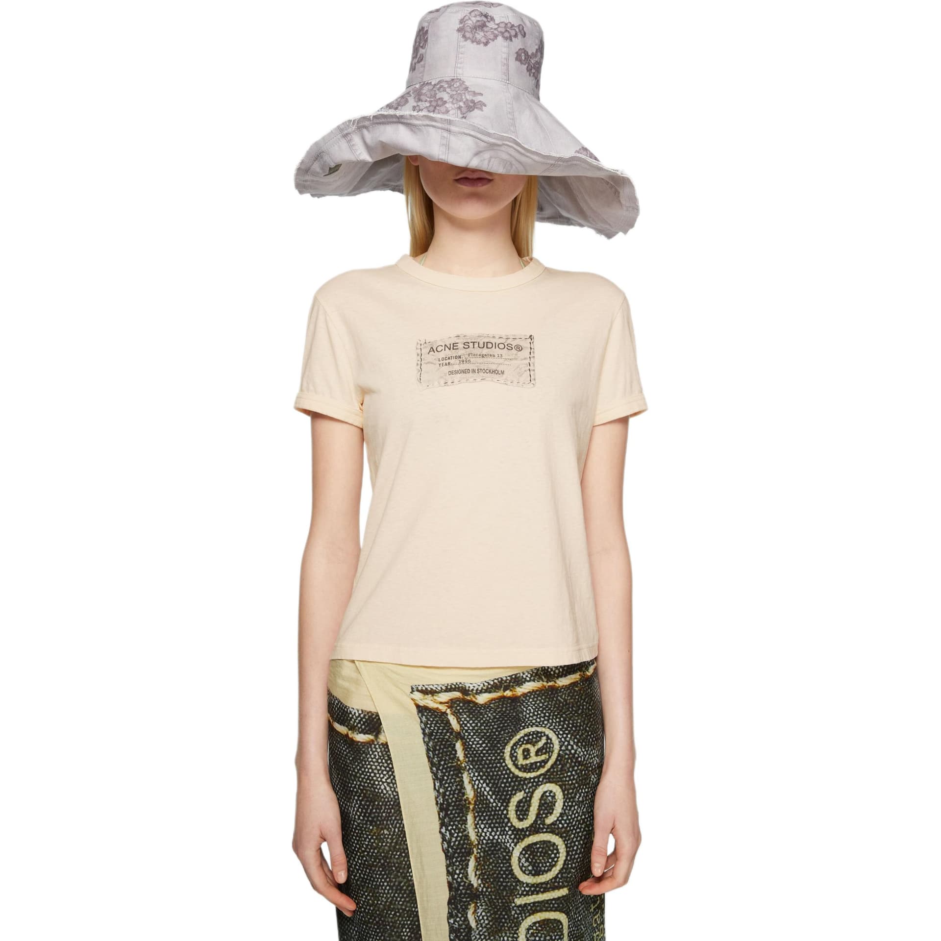 Футболка Acne Studios FW24 logo T - изображение 2