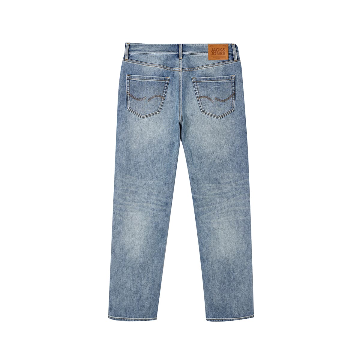 Штаны JACK&JONES Прямые джинсы 903 Весна Промытый Кошачий ус Модный Универсальный Классический Повседневный Люксовая уличная мода Коммутирование Удобный Минималистичный Мужской - изображение 2