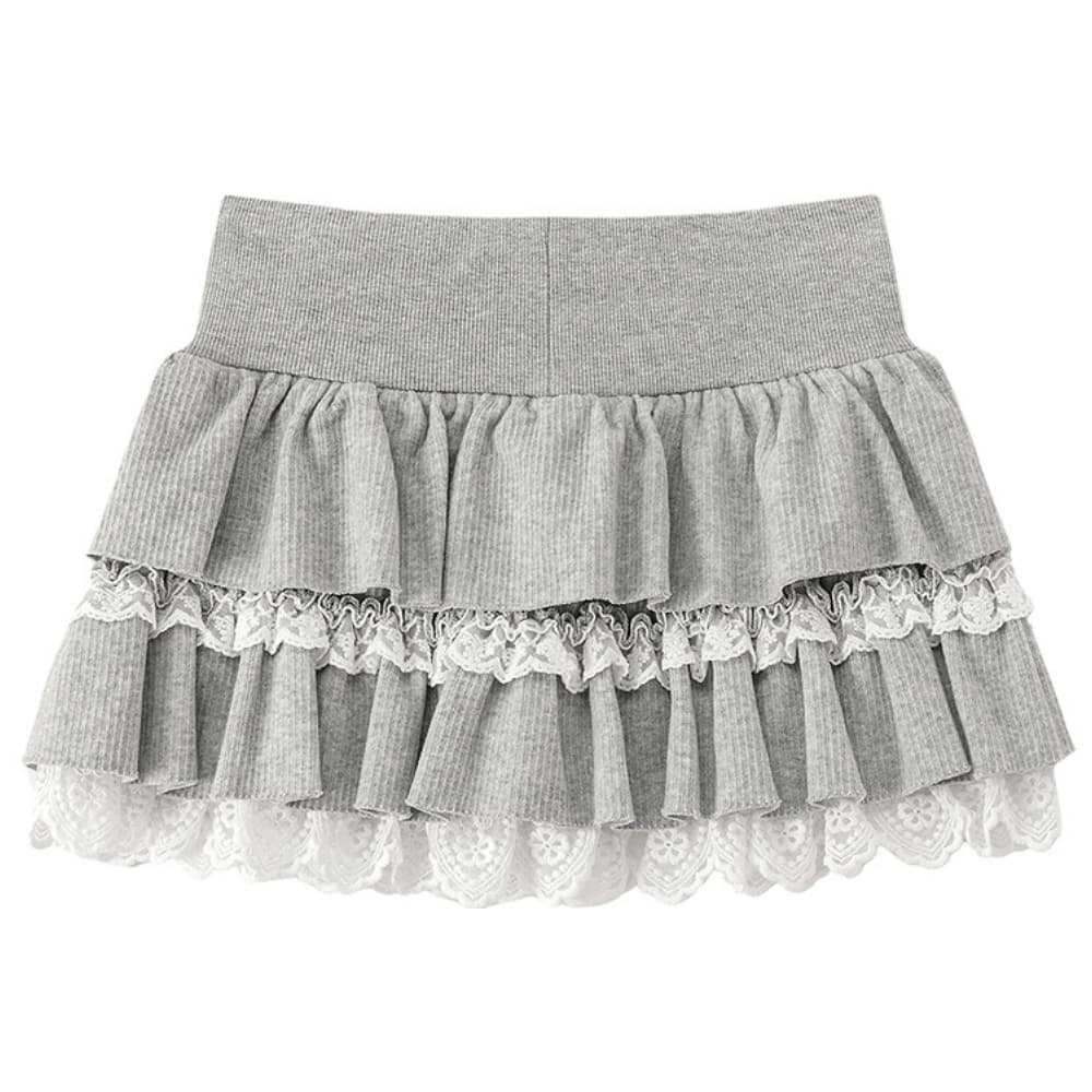Юбка CHUU Повседневные короткие юбки для женщин - изображение 2
