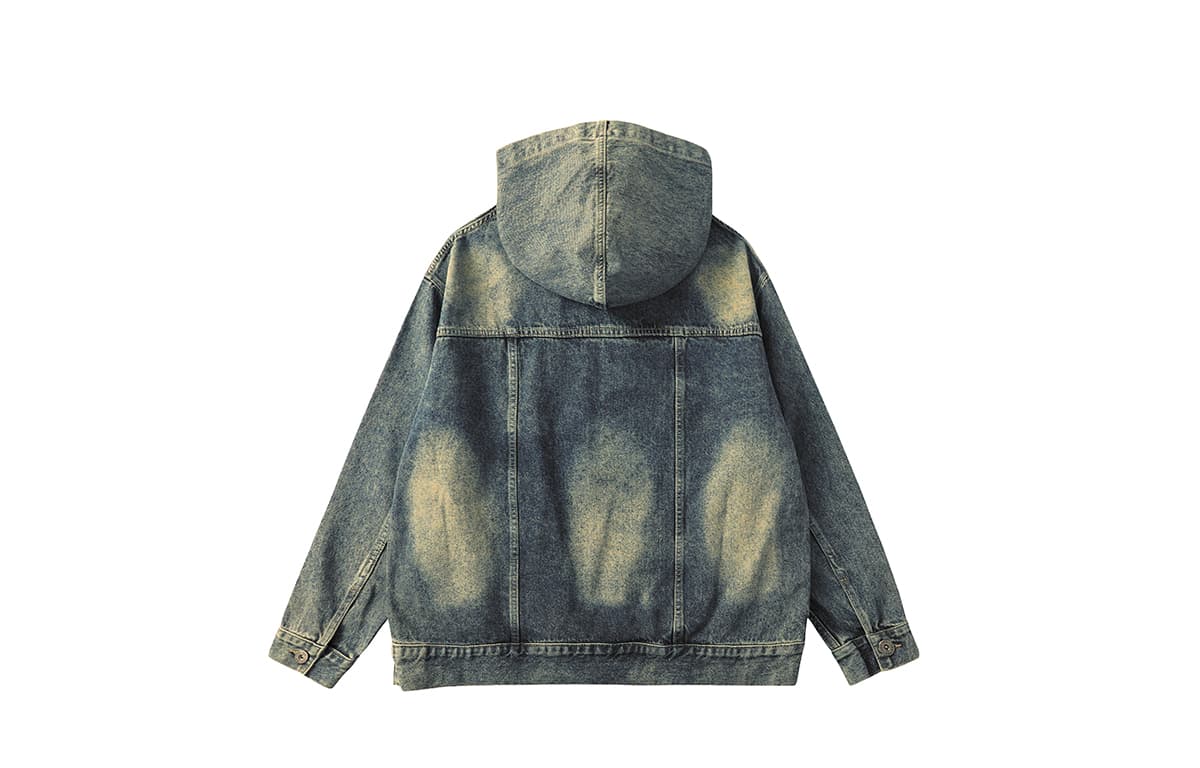 Джинсовая куртка LAMLICKA Blue Unisex Джинсовые куртки - изображение 2