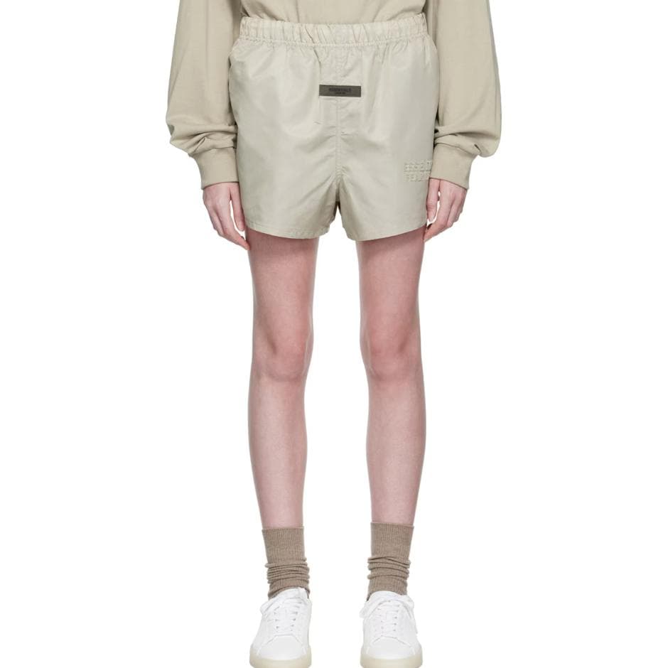 Шорты Fear of God Essentials FW22 Nylon Running Shorts Smoke Logo - изображение 3