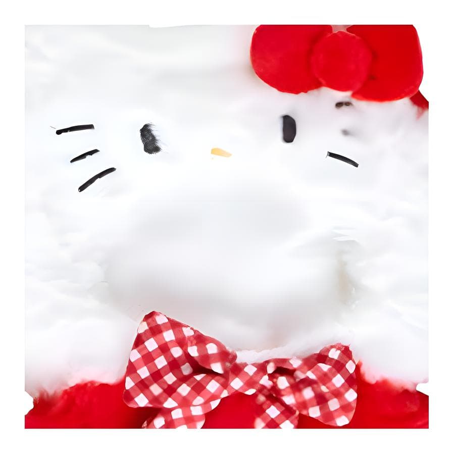 Сумка Sanrio Искусственный мех сумка через плечо сумка на плечо средняя женская белая и красная - изображение 4