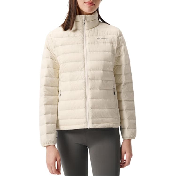 Columbia FW24 Водонепроницаемый и Теплый Ветровка Женский Экрю - изображение 6