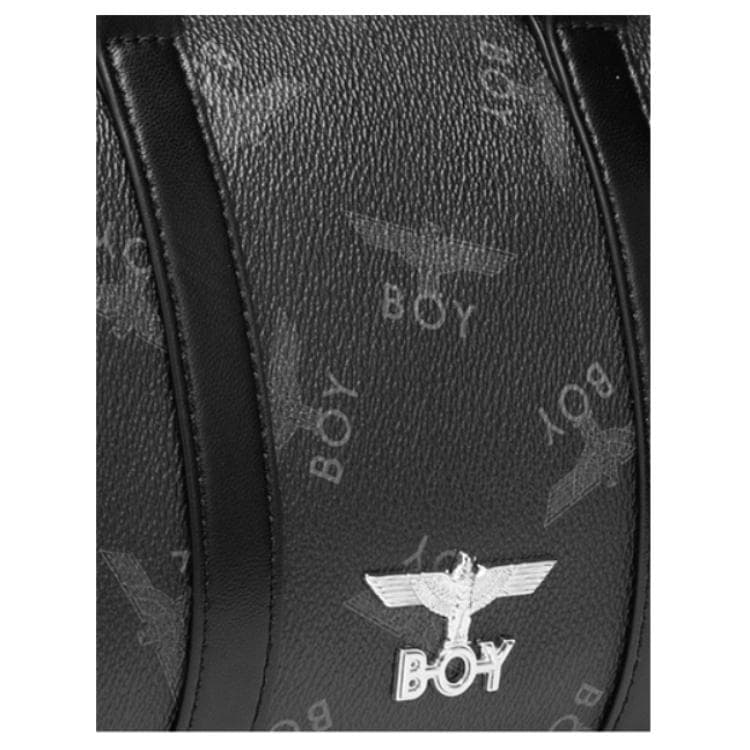 Сумка BOY LONDON Сумка из синтетической кожи унисекс черного цвета - изображение 4
