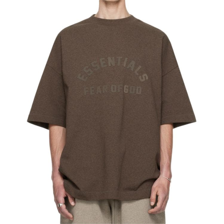 Футболка Fear of God Essentials SS24 SS Tee Heather Wood T Heather Wood - изображение 3