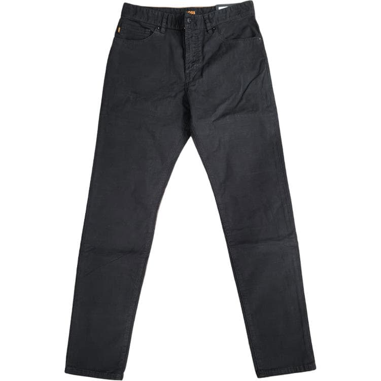 Штаны HUGO BOSS SS25 Джинсы Мужские Черные - изображение 1