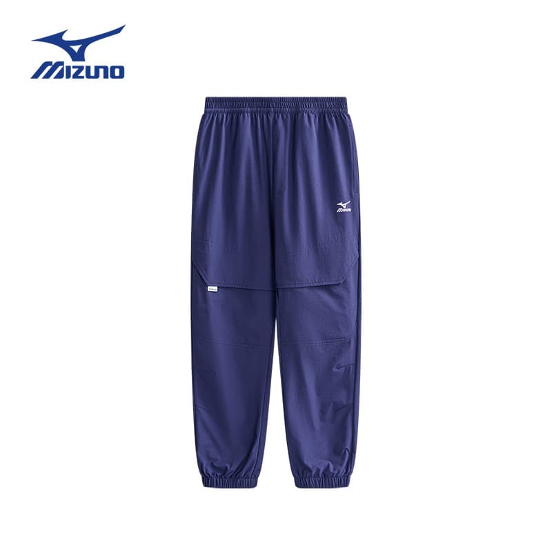 Mizuno Темно-синие детские тренировочные штаны - изображение 2