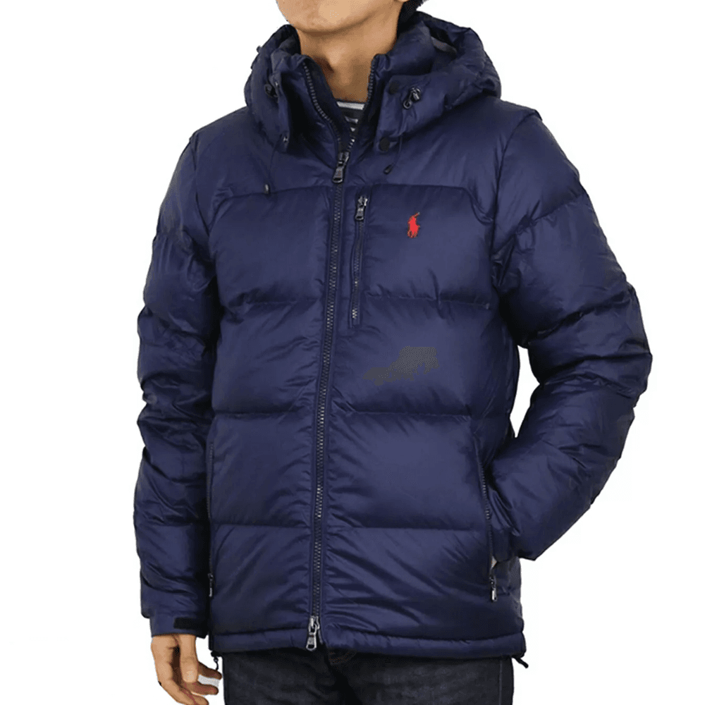 Polo Ralph Lauren Хлопковый пуховик FW23 Морской синий Подростки - изображение 3