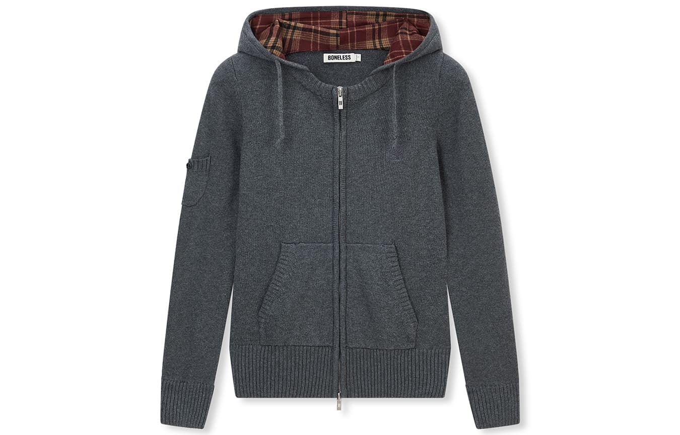 Кофта BONELESS Cut Dark Gray Women's Knitwear - изображение 1