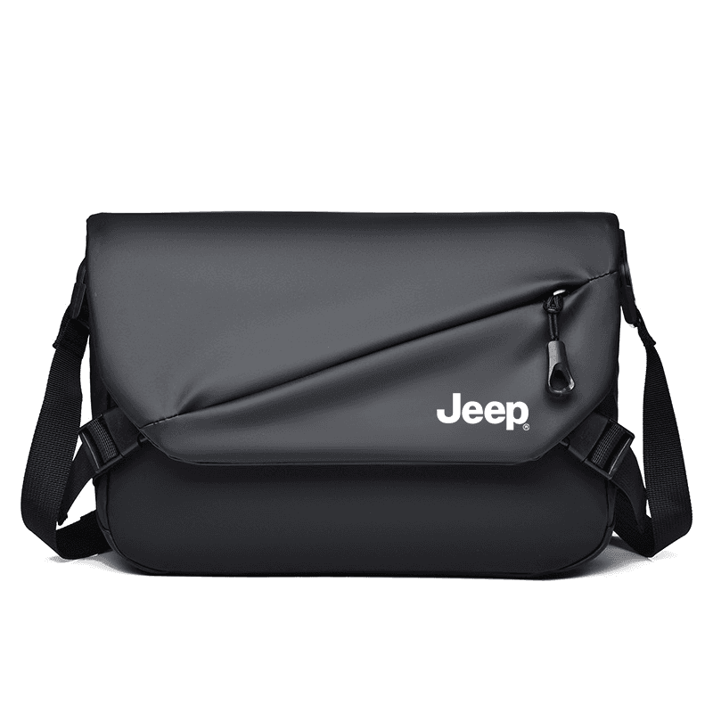 Сумка через плечо Jeep Кожа Membrane Сумка через плечо Стандартная (Standard) Унисекс Черная - изображение 1