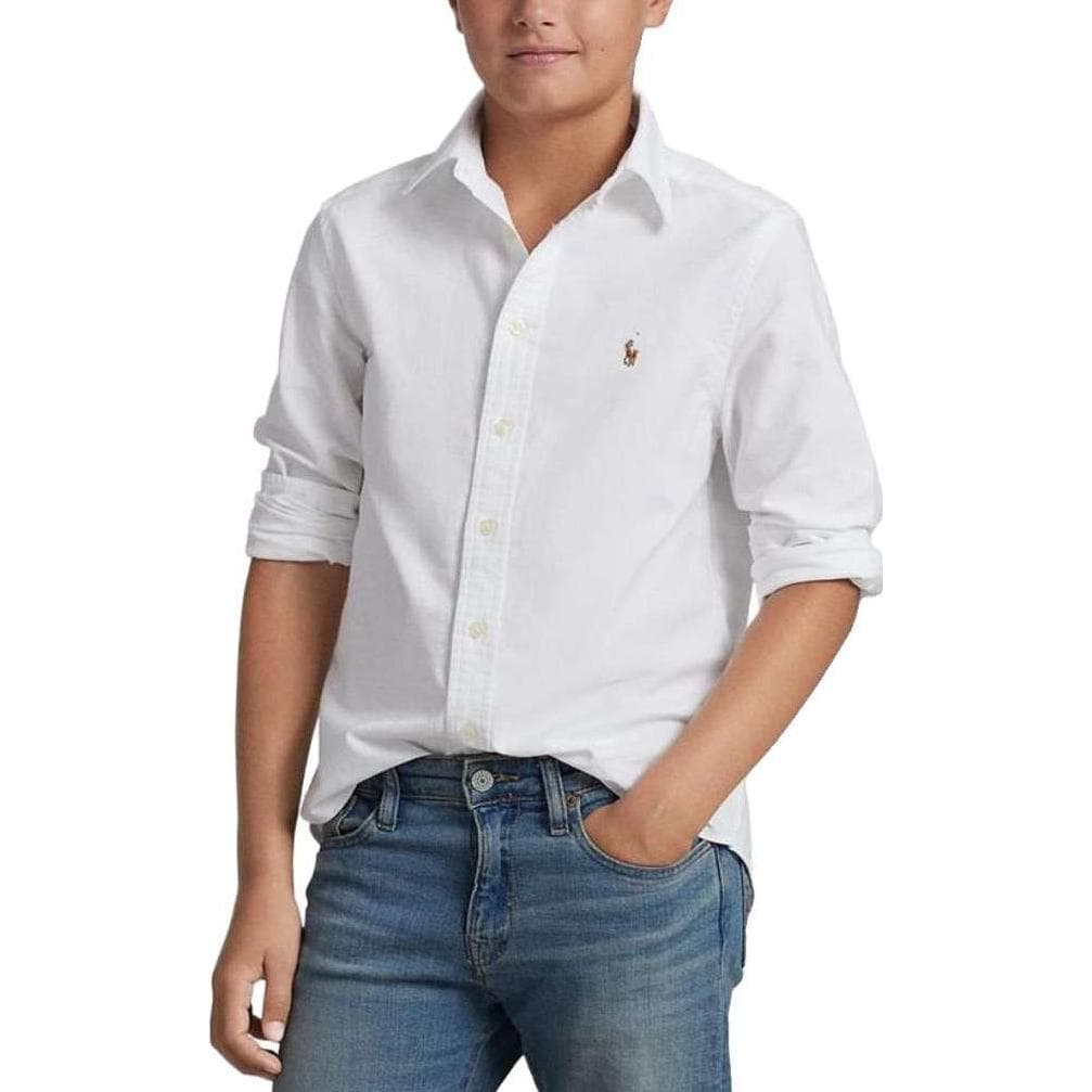 Polo Ralph Lauren Рубашка SS23 Белый Детский - изображение 3