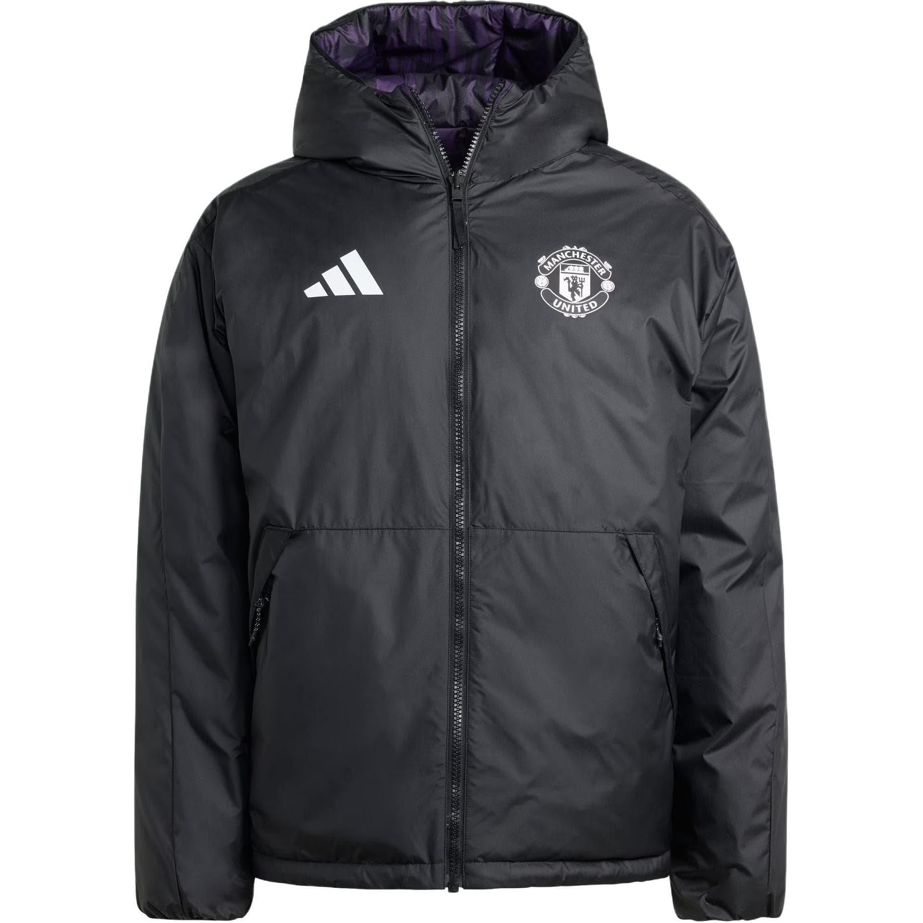 Зимняя куртка Adidas Manchester United Пуховик Мужской - изображение 1