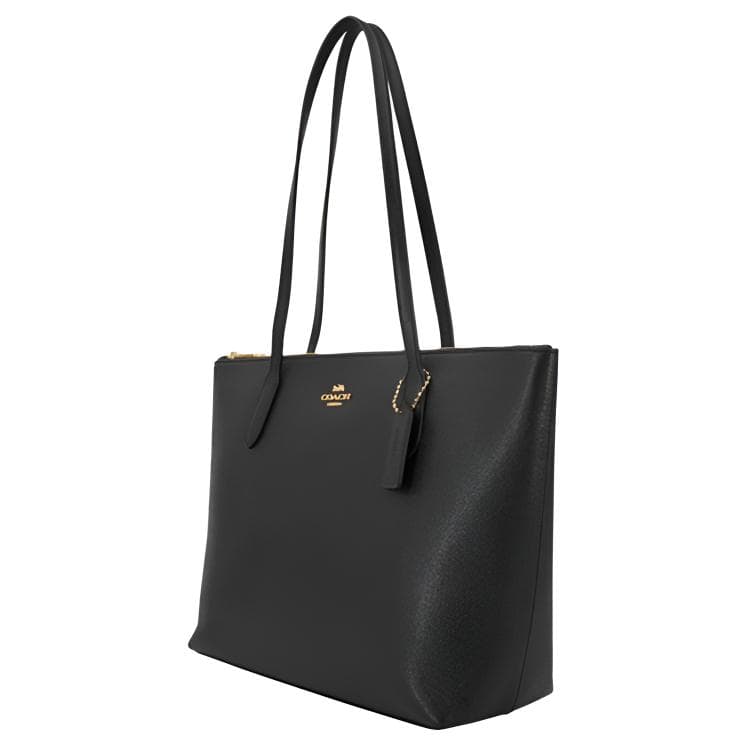 Мини-сумка COACH Zip Top Tote 30 Black - изображение 2