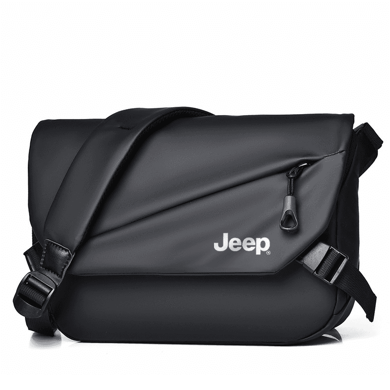 Сумка через плечо Jeep Кожа Membrane Сумка через плечо Стандартная (Standard) Унисекс Черная - изображение 2
