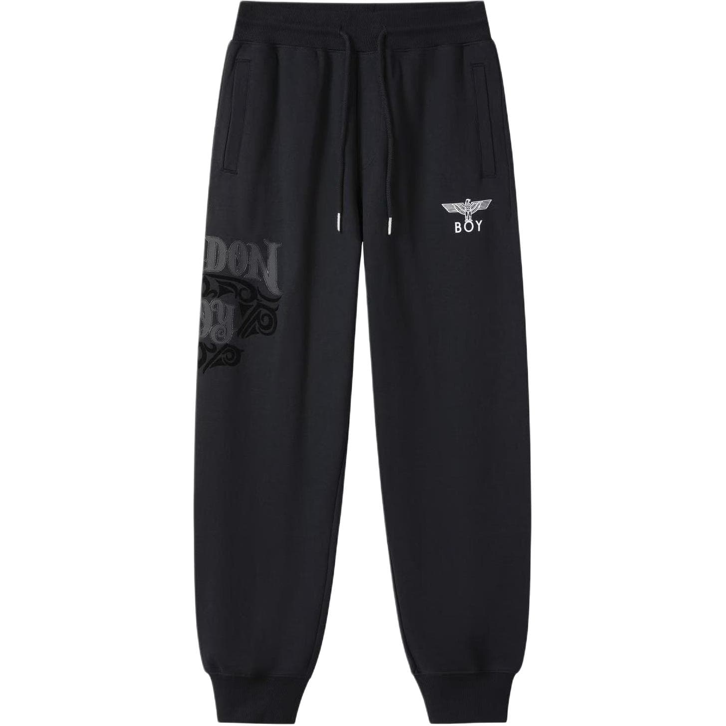 Штаны BOY LONDON Мужские Повседневные Брюки Черные - изображение 1
