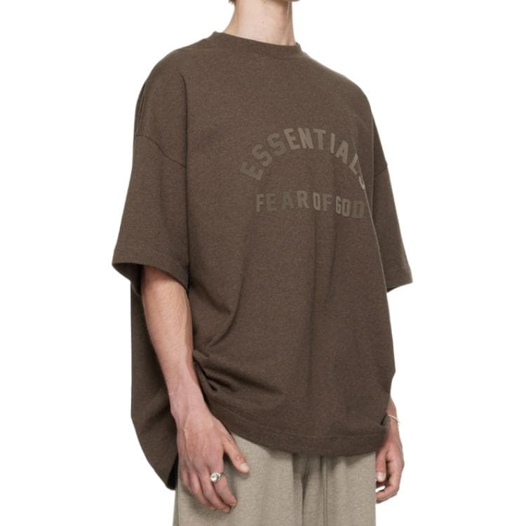Футболка Fear of God Essentials SS24 SS Tee Heather Wood T Heather Wood - изображение 4