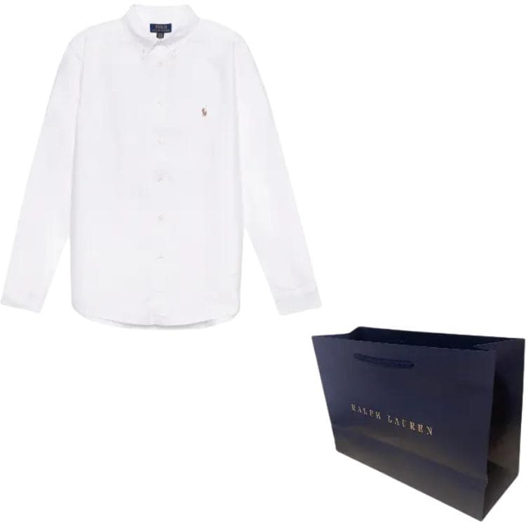 Polo Ralph Lauren Рубашка SS23 Белый Детский - изображение 5