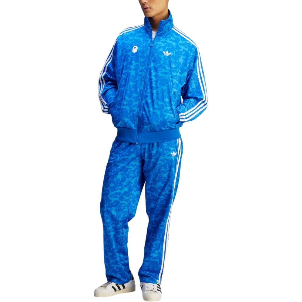 Куртка Adidas Originals X A Купание Ape A BATHING APE Collaboration Куртка Унисекс Синий - изображение 4
