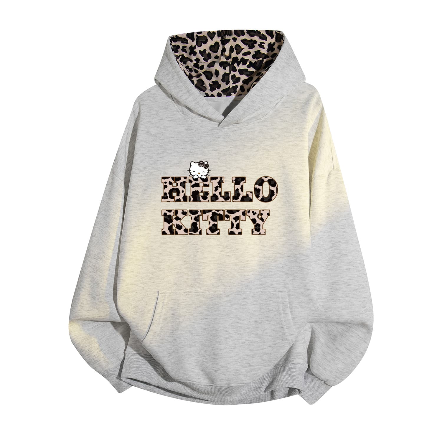 Кофта Sanrio x Hello Kitty SS25 Свитшот Унисекс Подкладка из флиса (доступна по выбору) - изображение 1