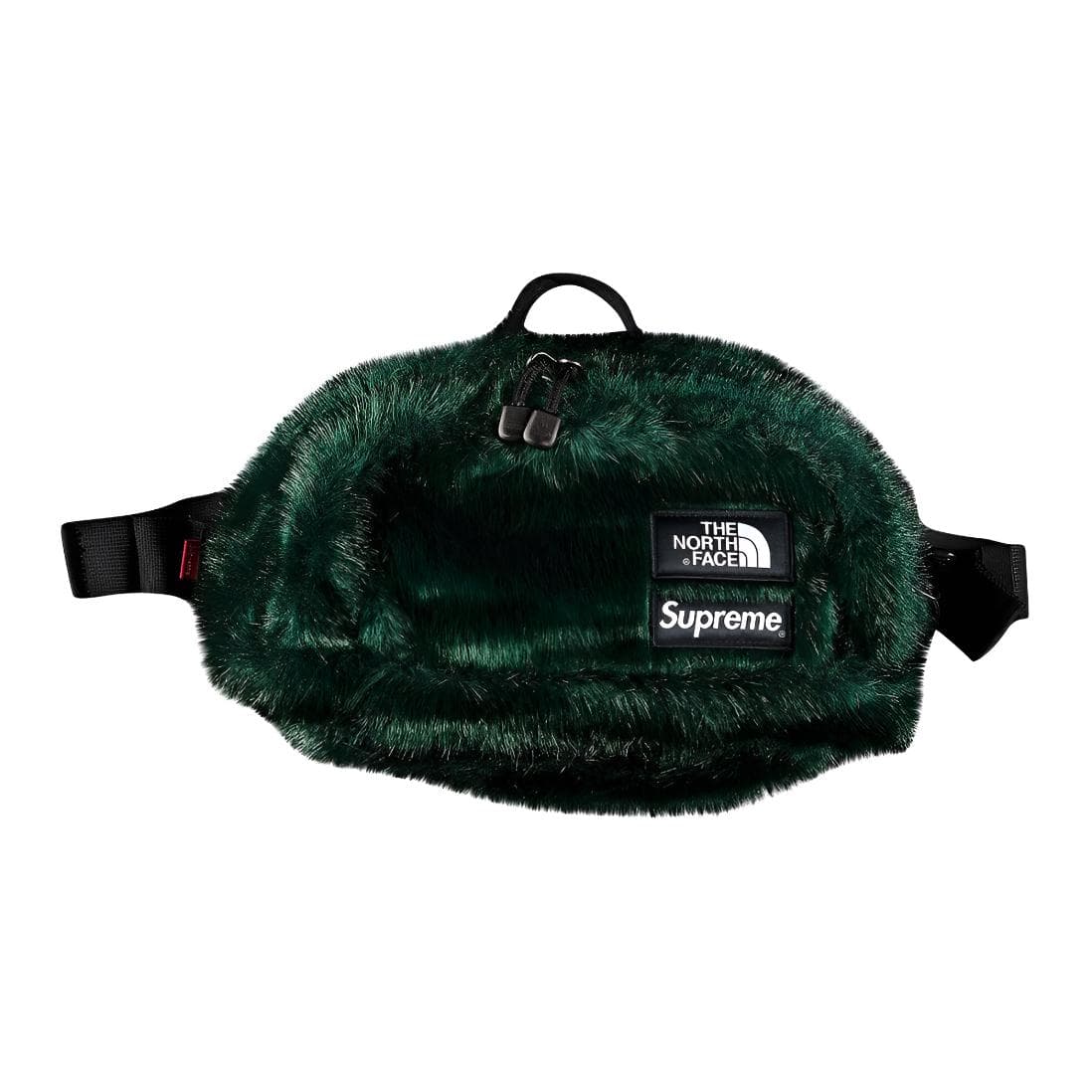 Поясная сумка Supreme FW20 Неделя 16 The North Face Искусственный мех Поясная сумка (бандана) Унисекс Зеленый - изображение 1
