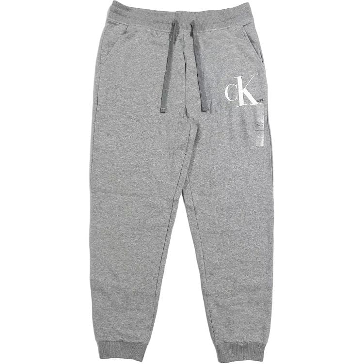 Штаны CALVIN KLEIN Однотонный MID Высота посадки Эластичный манжет Свободный крой Утолщенный и с флисовой подкладкой - изображение 1