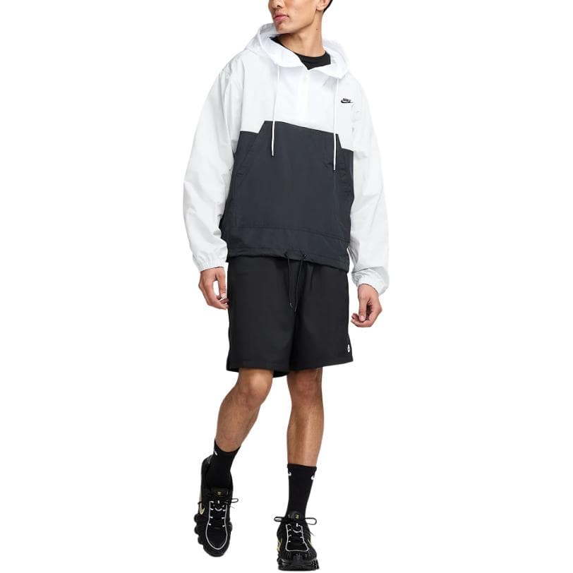 Куртка Nike ClubSportswear Куртка Мужская Фотонная Пыль Черный Белый Черный - изображение 2