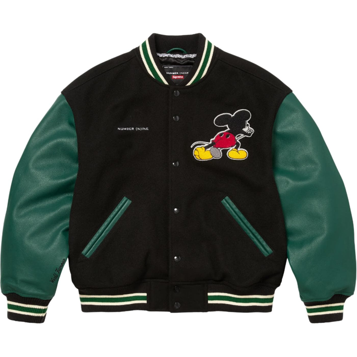 Куртка Supreme X NUMBERNINE X FW25 WEEK8 VARSITY Куртка Куртки Пальто Унисекс - изображение 1