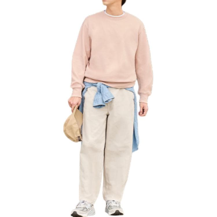 Штаны UNIQLO Джинсы Унисекс Светло-Бежевые - изображение 2