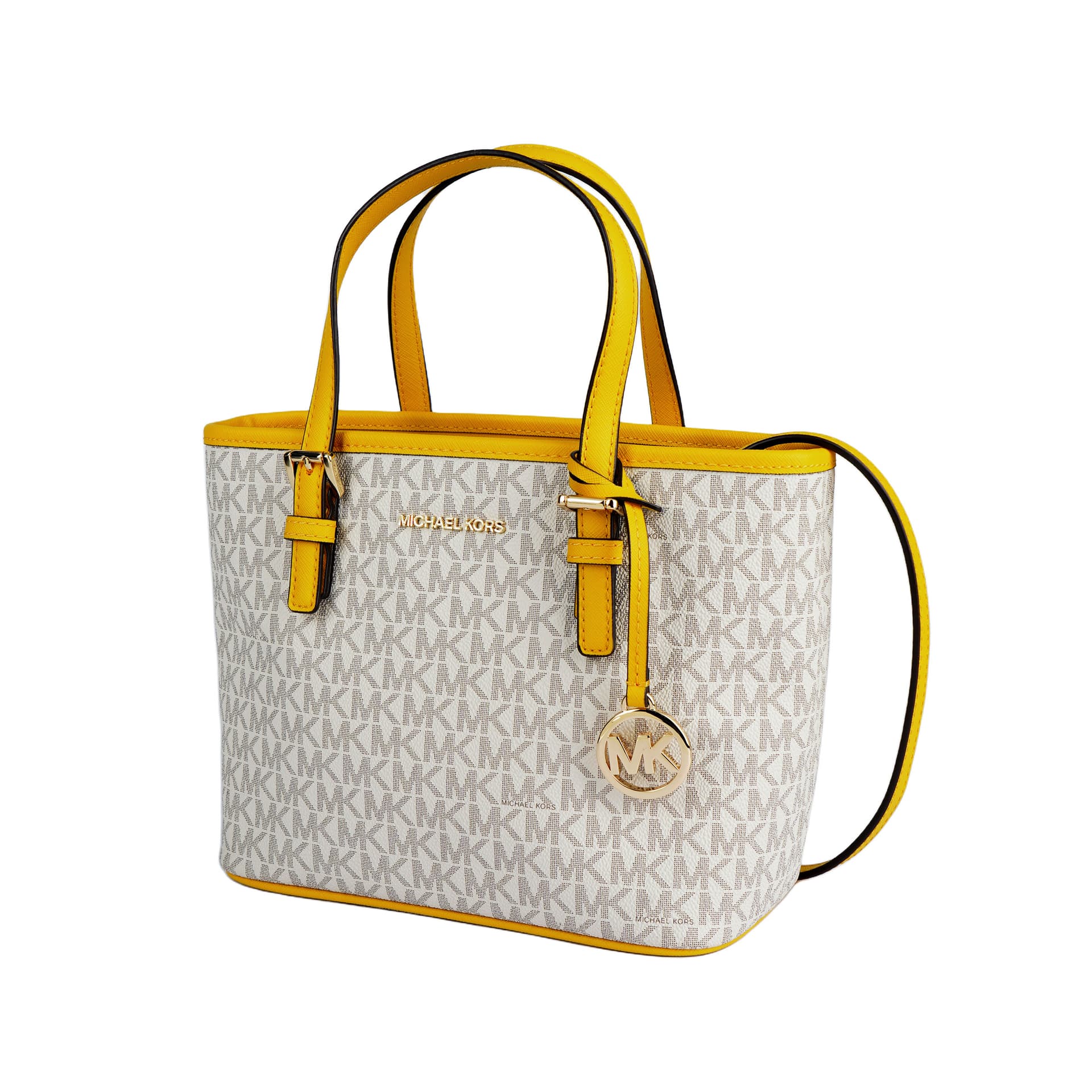 Сумка Michael Kors Jet Set Cream Yellow - изображение 6