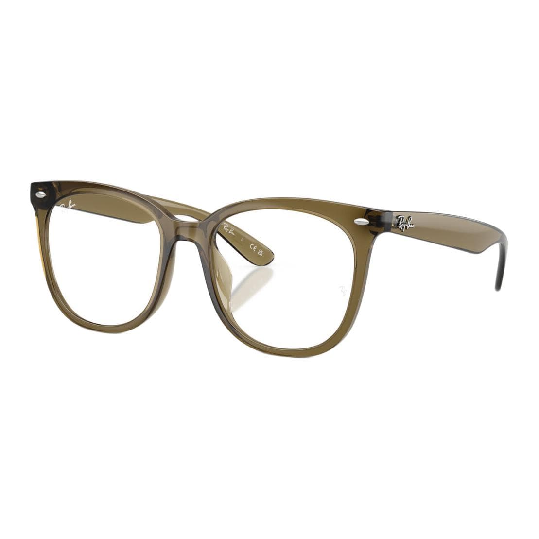 Оправа RayBan Бабочка Очки с диоптриями Унисекс Прозрачный Коричневый - изображение 1