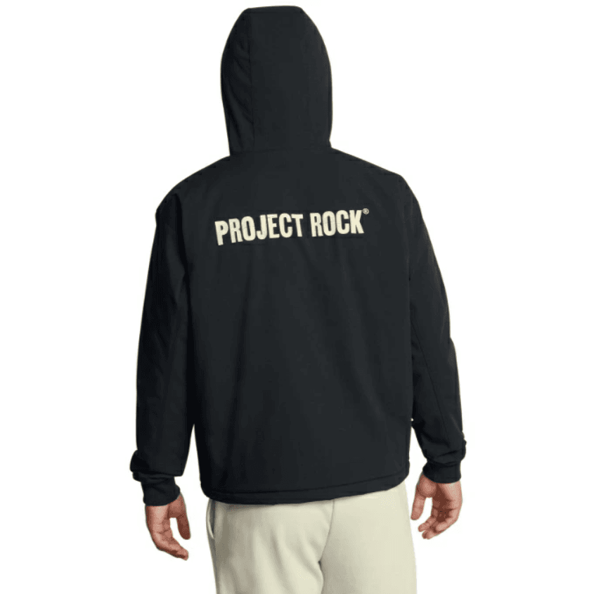 Куртка Under Armour Project Rock Куртки и Пальто Мужские Черные - изображение 4