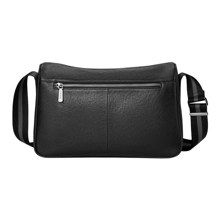 Мини-сумка PIERRE CARDIN Модный тренд Коровья кожа Сумка на плечо Мужской Черный - изображение 4