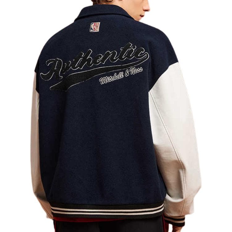 Куртка Mitchell Ness X NBA Dallas Mavericks Куртки и Пальто Унисекс Темно-синий - изображение 4