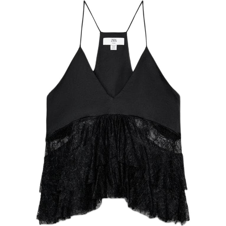 ZARA Limited Edition Топ на бретелях Женский - изображение 1