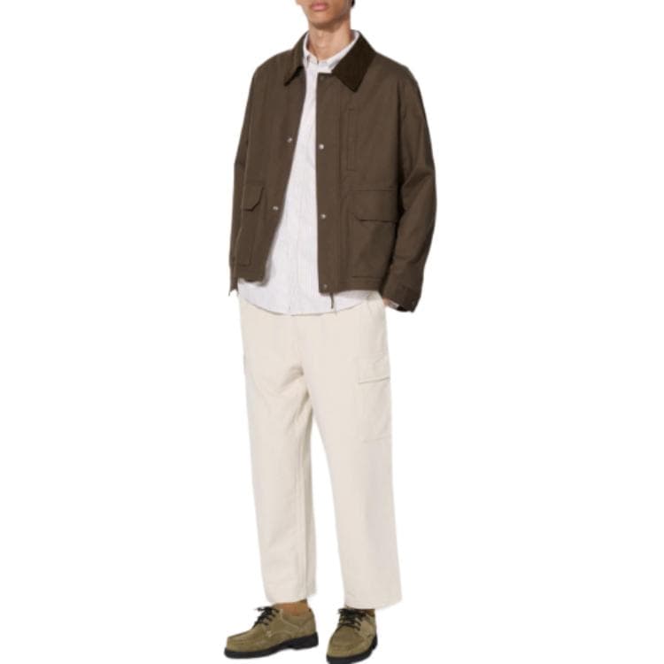 Штаны UNIQLO Карго Брюки Унисекс Айвори - изображение 2