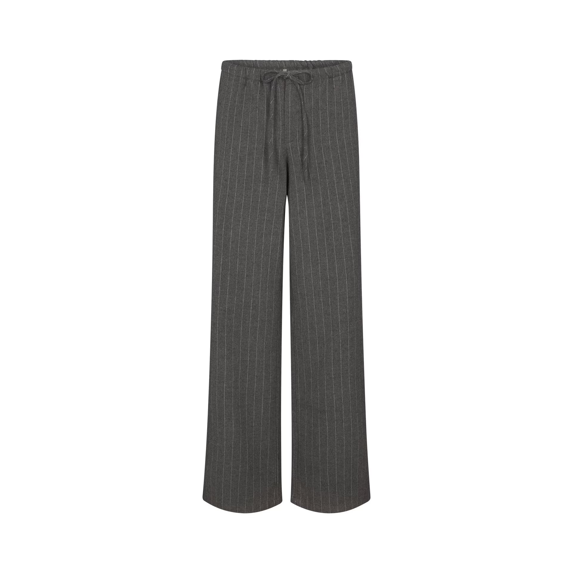 Пижама Skims Праздника FW25 Тяжелая Фланель Укороченный Комплект Сон Пижамный Комплект Праздничный Цветной Женский - изображение 3