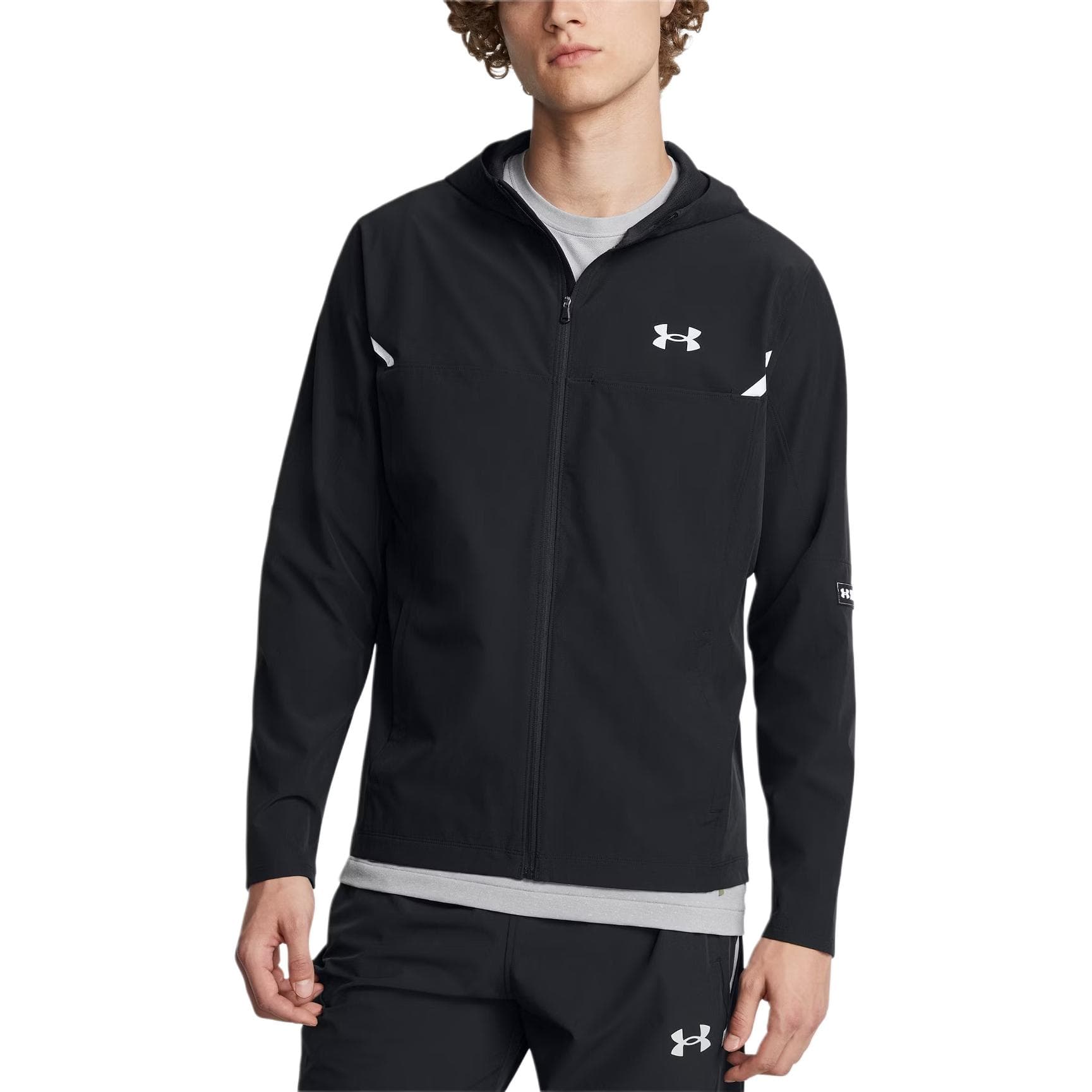 Куртка Under Armour VanishWOVEN Куртки и Пальто Мужской Черный - изображение 3