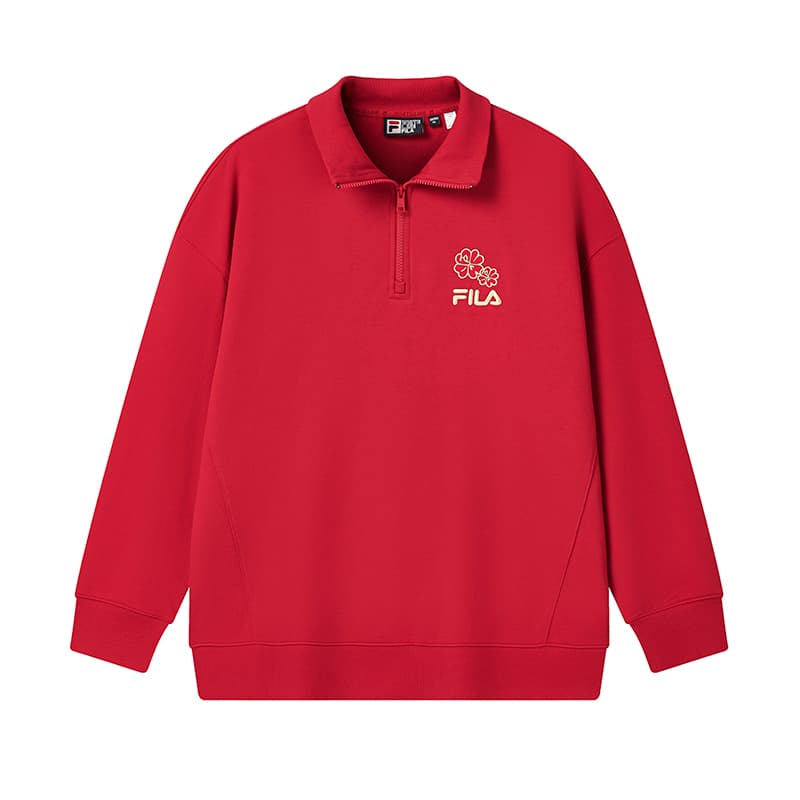 Худи FILA ORIGINALE Толстовка Унисекс Красный - изображение 1