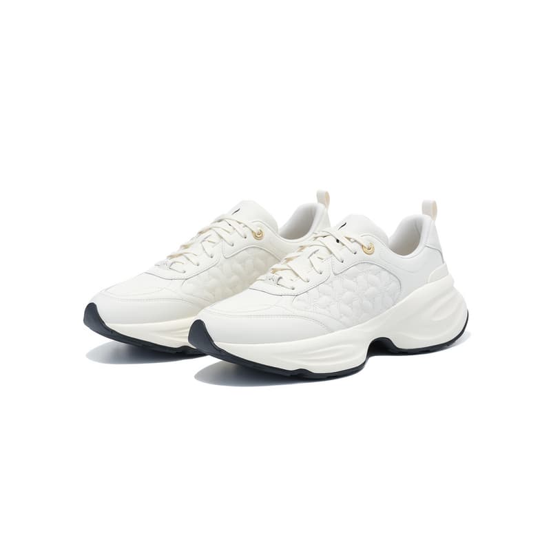 Кроссовки LI NING 1990 Classic Collection Low Топ Массивные кроссовки Мужской Экрю - изображение 3