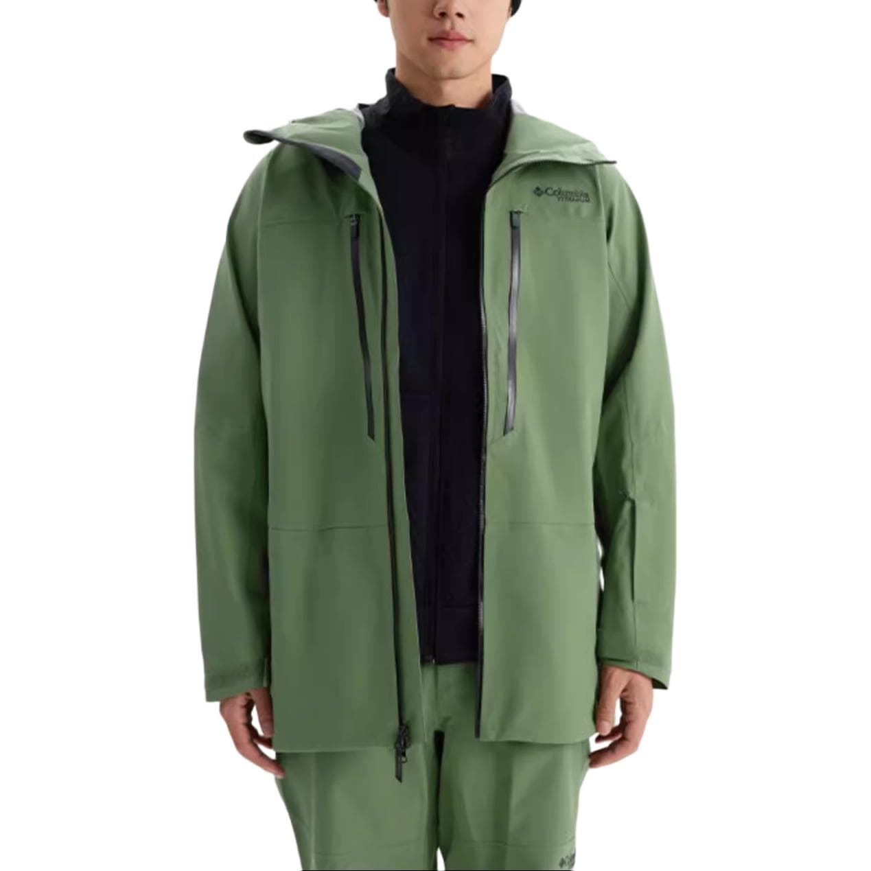 Горнолыжный костюм Columbia Titanium SKI Топ Мужской Зеленый - изображение 3