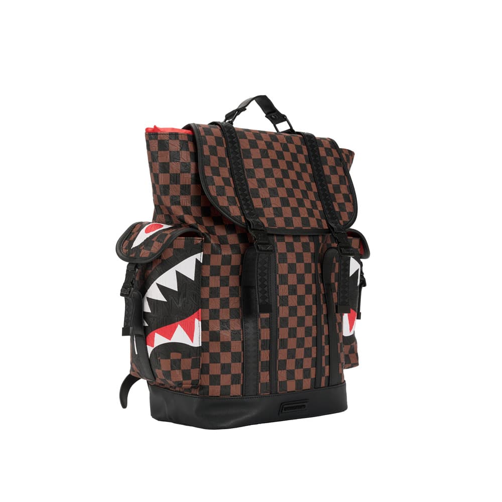 Рюкзак SPRAYGROUND ПВХ Рюкзак Стандартный (Standard) Унисекс Коричневый - изображение 2