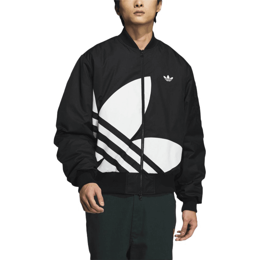 Куртка Adidas Originals Sportlife Куртка Унисекс Черная - изображение 3