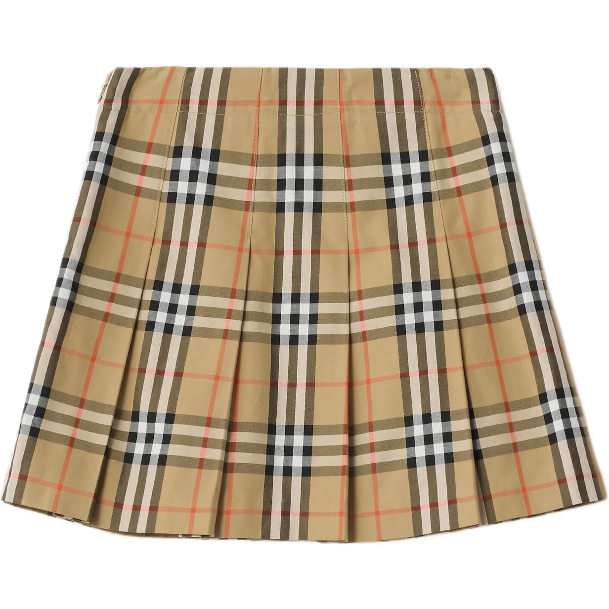Burberry Умеренная Юбка Детская Песочно-Бежевая - изображение 2